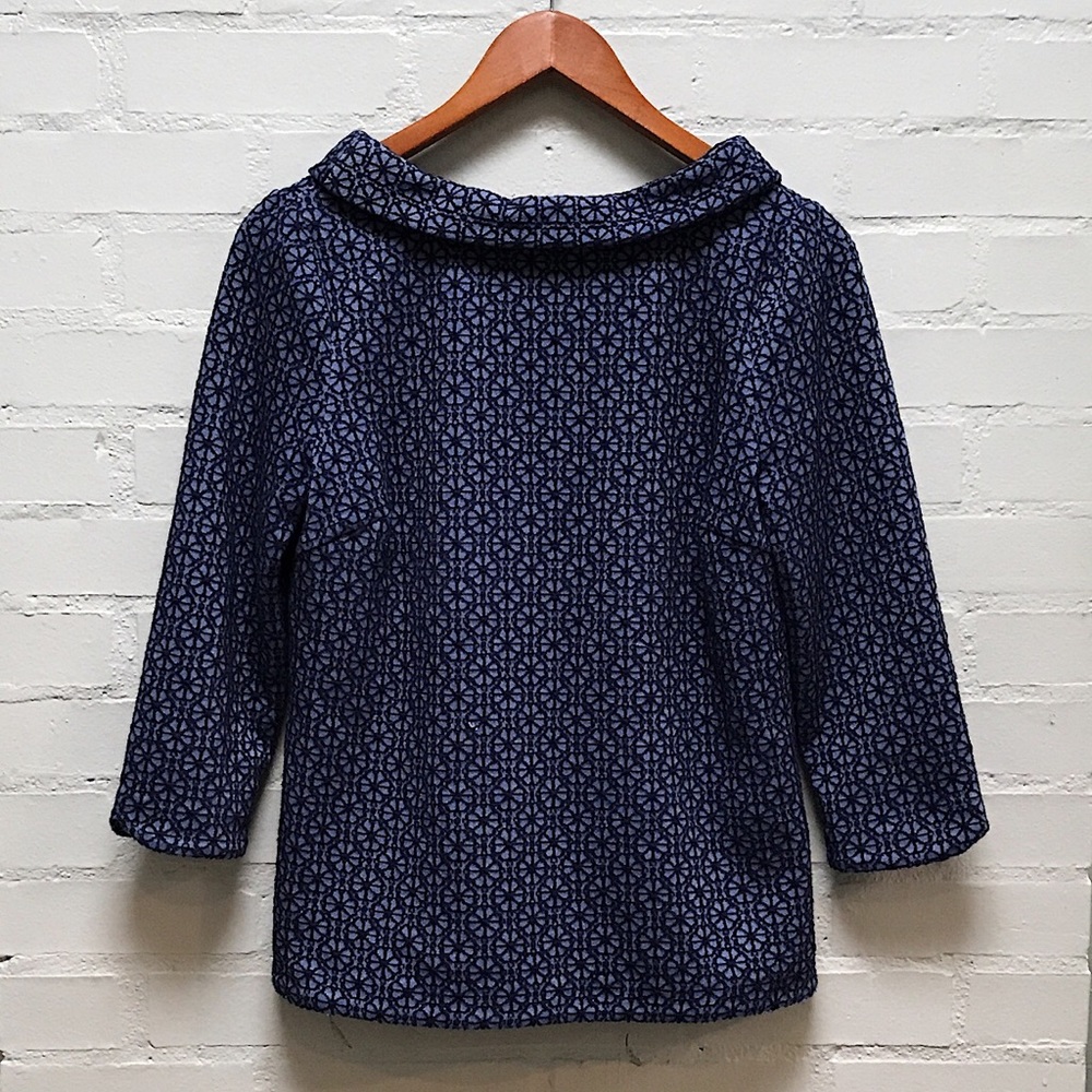 Boden Jersey Jacquard Top